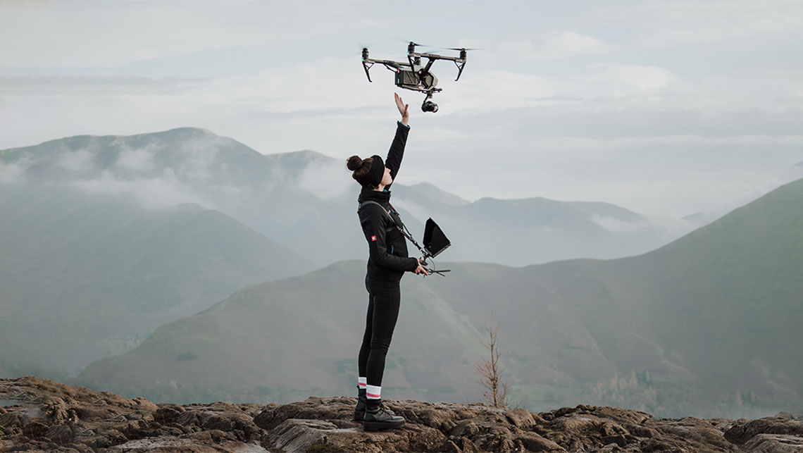 work for a leading uk drone company